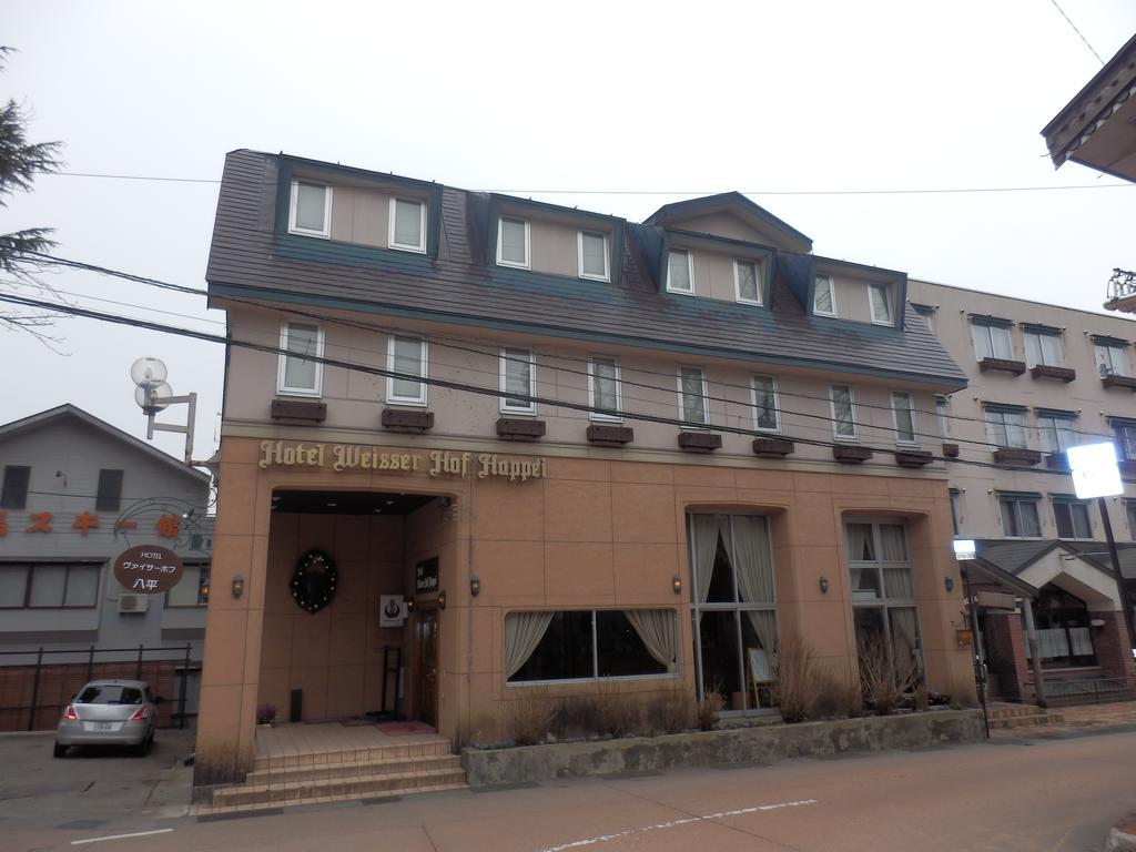Hotel Weisser Hof Happei Hakuba Buitenkant foto